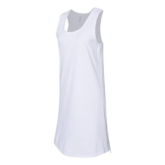 LAT - Women's Fine Jersey Racerback Tank Dress - 3523