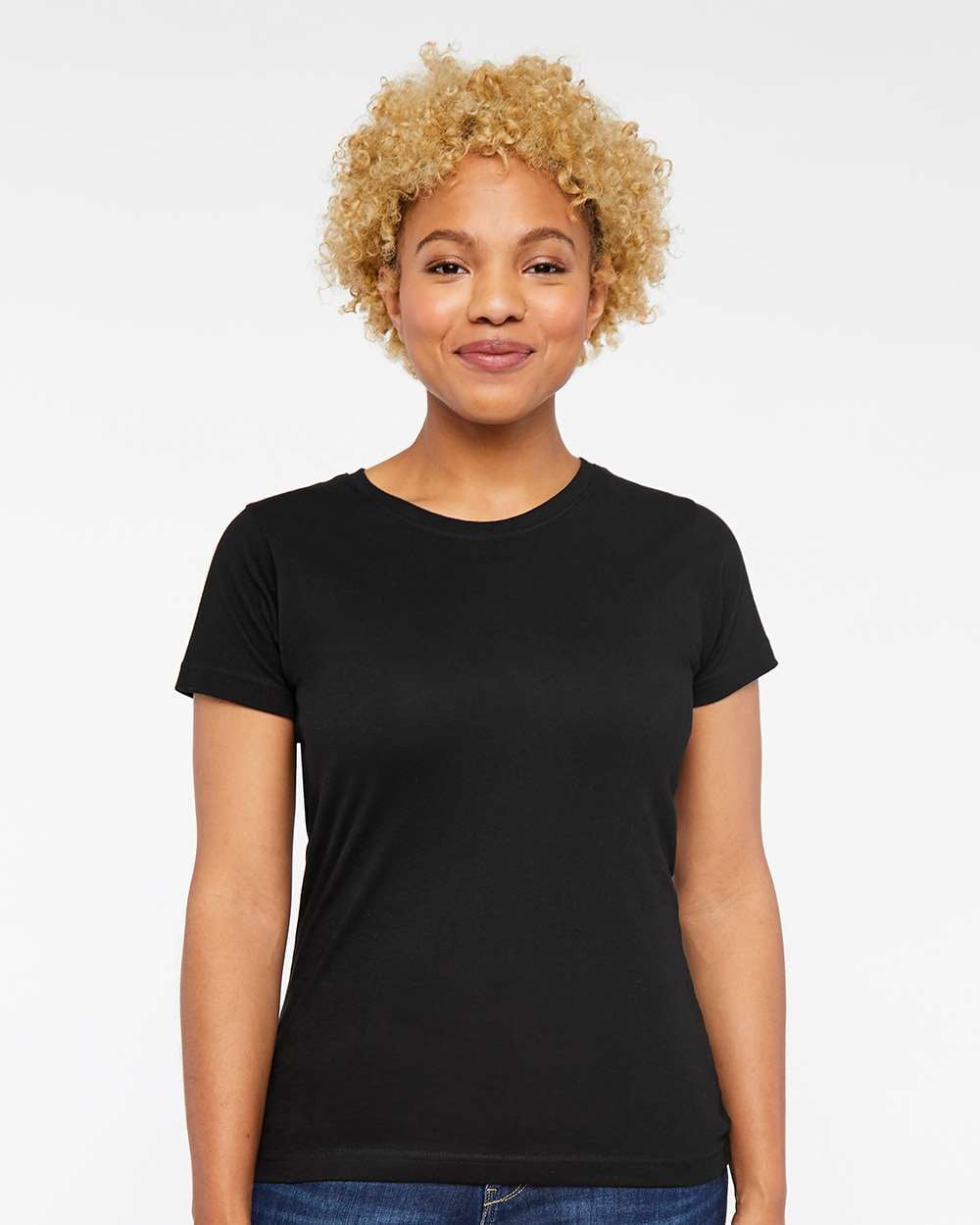 Smooth Cotton Jersey F Logo Tee(LADIES) main image 1