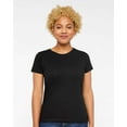 thumbnail image 1 of Ladies' Fine Jersey T-Shirt - BLACK - M, 1 of 5