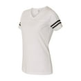 thumbnail image 1 of LAT Women�'s Football V-Neck Fine Jersey Tee, 1 of 3