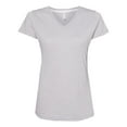 thumbnail image 1 of LAT Women's Harborside Mélange V-Neck T-Shirt, 1 of 3
