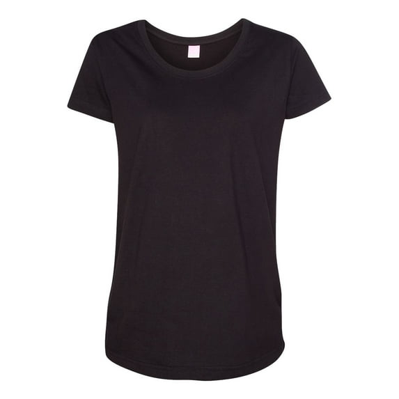 LA T T-Shirt 3509 Simple Women's Fine Jersey Maternity Top