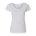 thumbnail image 1 of LAT Women's Scoop Neck Fine Jersey Tee Size up to 2XL, 1 of 2