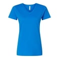 thumbnail image 1 of LAT - Women's V-Neck Fine Jersey Tee - 3507, 1 of 3