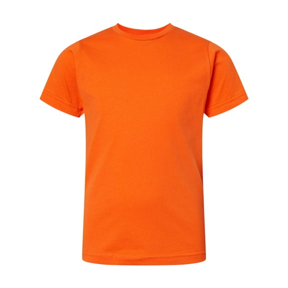 LAT Youth Fine Jersey T-Shirt - ORANGE - XS