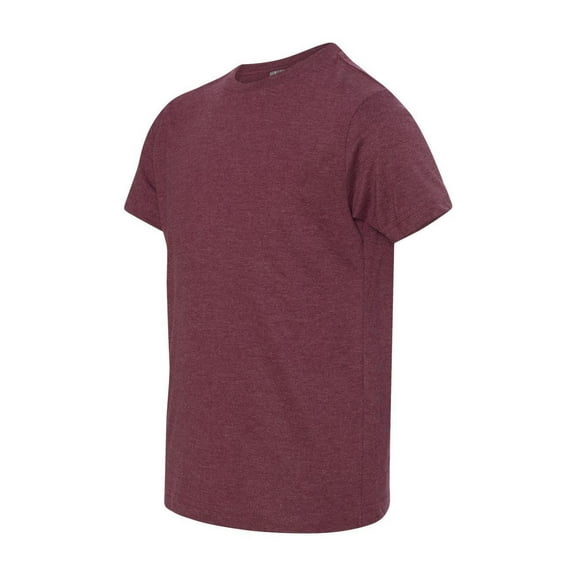 LAT Youth Fine Jersey T-Shirt - VINTAGE BURGUNDY - S