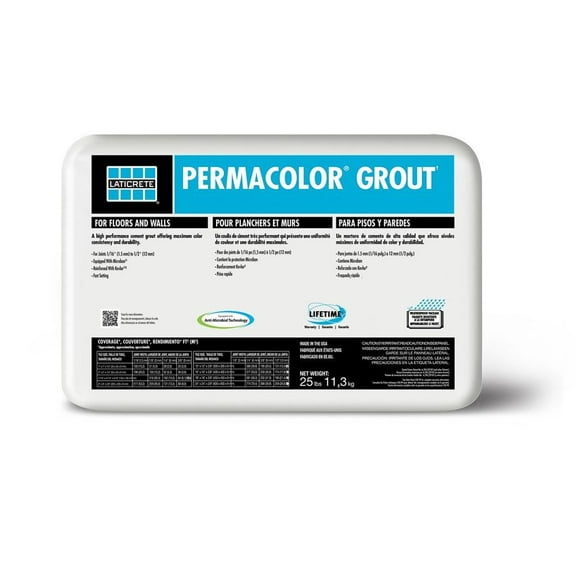 LATICRETE PERMACOLOR GROUT ANTIQUE WHITE 25LB