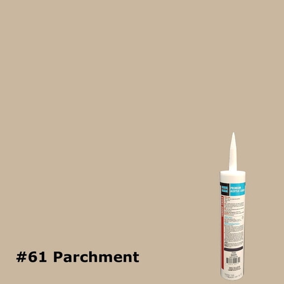 LATICRETE Premium Acrylic SANDED Caulk 10.3oz Sealant Tube #7261 PARCHMENT