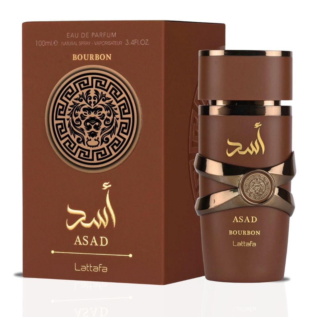 Lattafa Asad Bourbon , 3.4 oz EDP Spray