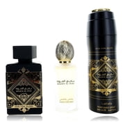 Badee Al Oud Oud for Glory by Lattafa, 3 Piece Gift Set for Unisex