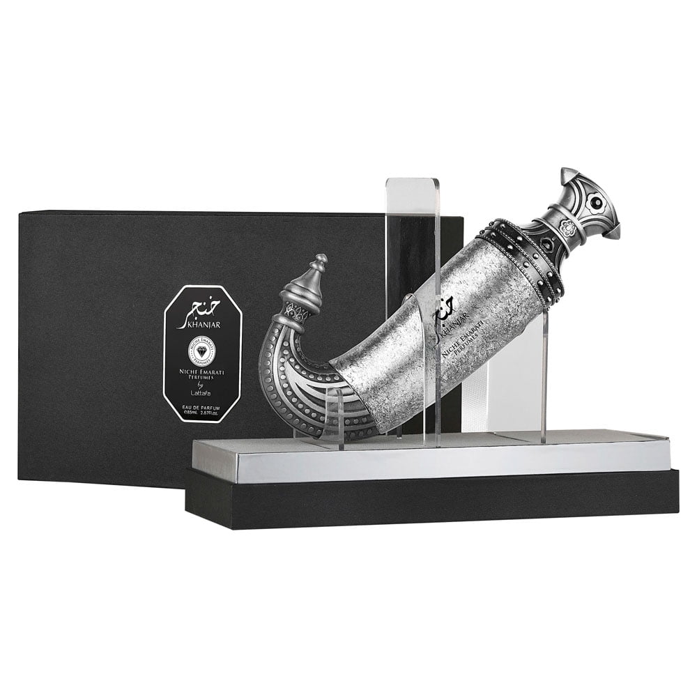 香水(男性用) Niche Ameerati Khanjar 100ml Lattafa Emarati Khanjar Men's Middle Eastern Perfume, Woody