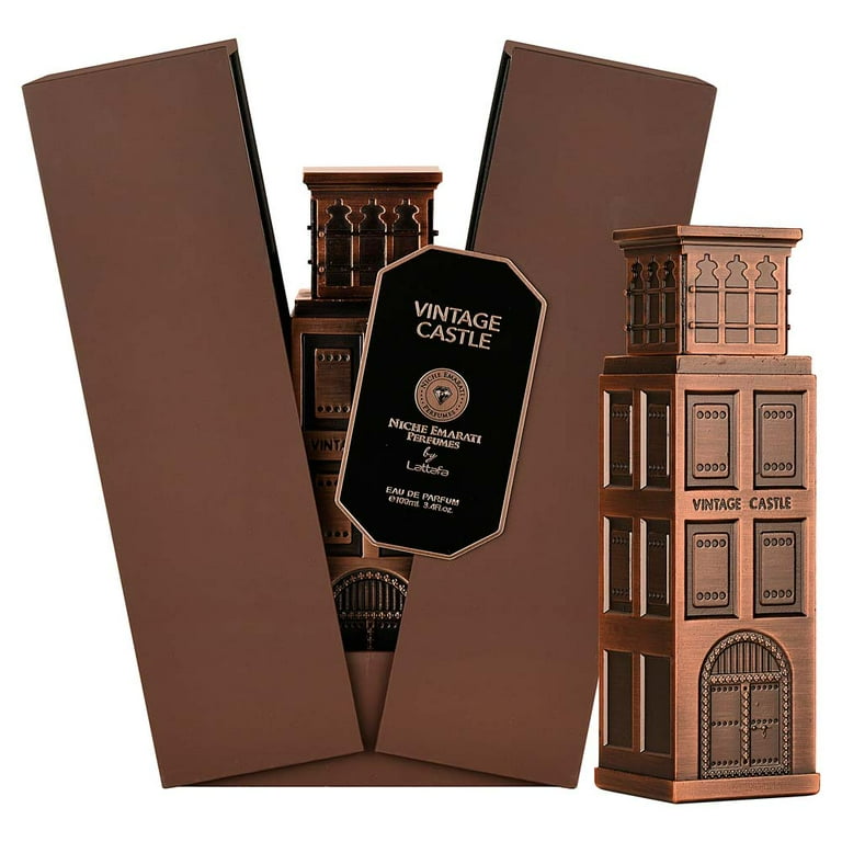 Niche Emarati Vintage Castle Eau De Parfum Spray (Unisex) By Lattafa Niche Emarati Vintage Castle Eau De Parfum Spray (Unisex) By Lattafa