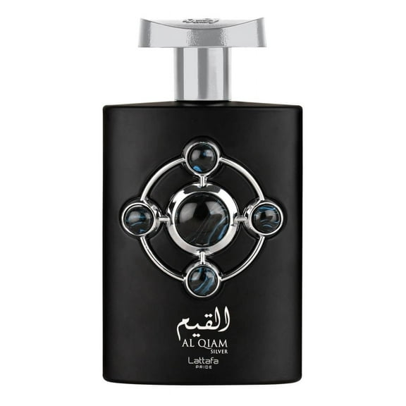Lattafa Unisex Pride Al Qiam Silver EDP Spray 3.4 oz Fragrances 6291108738221