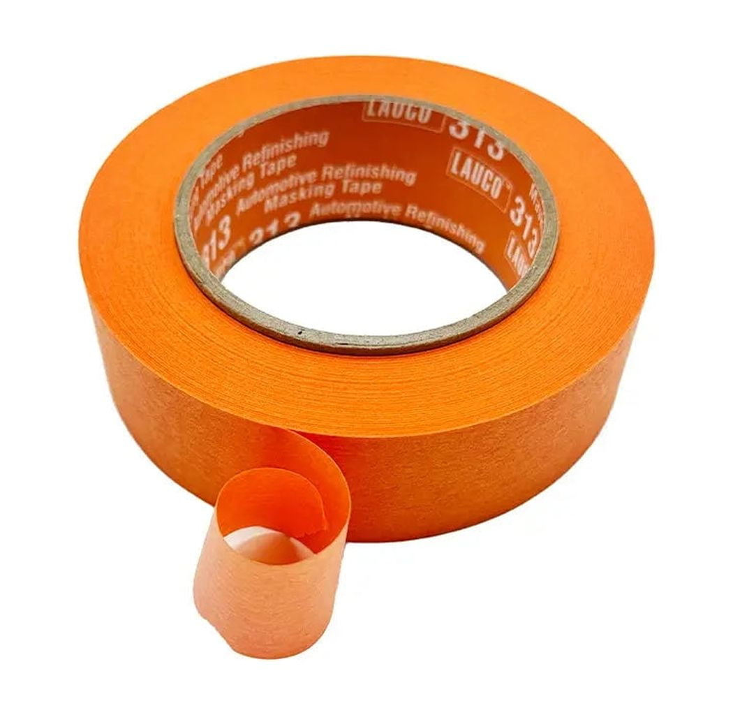 LAUCO 313 Industrial Masking Tape - Orange for Automotive Size: 48x55mm 20 units [19542]