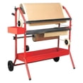 thumbnail image 1 of LAUCO Mobile 18" Multi-Roll Masking Paper Machine with Storage Trays, Masking Paper Machine, Automotive Masking Machine, Auto Body Masking Machine, Machine Shop Supply (1678), 1 of 6