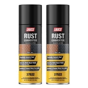 LAUCO Rust Converter Spray, 13oz, Pack of 2, Fast Dry Rust Remover and Converter, Converts Rust to Protective Black Coating, Anti, Corrosion Metal Treatment for Automotive, Marine, Tools and Steel