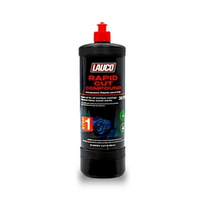 LAUCO Step 1  Rapid Cutting Compound [36101]  Fast Sanding Mark Removal for All Surface Coatings  Automotive Grade, High-Cut, Silicone-Free