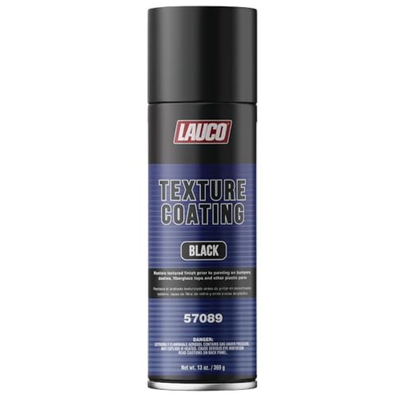 LAUCO Texture Coating Black 13oz Aerosol Spray Can - For Automotive and Industrial Use (1)