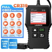 LAUNCH CR319 OBD2 Scanner Engine Fault Code Reader Car Diagnostic Scan Tool with Full OBD2 Functions DTC Lookup