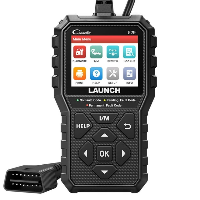 LAUNCH CR529 OBD2 Scanner Car Diagnostic Scan Code Reader Clear Codes