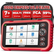LAUNCH CRP123I V2.0 Professional OBD2 Scanner for All Cars&Brands, 2026 Lifetime Free Update Engine ABS SRS Transmission Scan Tool, Oil/Throttle/SAS/EPB/DPF/BMS Reset/ABS Bleeding Car Scanner