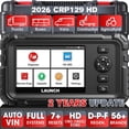 thumbnail image 1 of LAUNCH CRP129 HD Heavy Duty Truck Scanner, Full System Diesel Diagnostic Scan Tool with 7 Reset Service, DPF, Speed Limit Adjust, Commercial Code Reader for Heavy Truck Pickup Tractor Semi-Trucks, 1 of 10