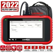 LAUNCH CRP129E OBD2 Scanner, ABS SRS Transmission Check Engine Light Code Reader with Oil/EPB/TPMS/SAS/DPF/BMS/Throttle Reset & Injector Coding, Battery Voltage Test, Lifetime Free Update