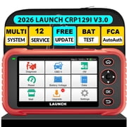 LAUNCH CRP129I OBD2 Car Diagnostic Scanner, 2024 Vehicle Scan Tool, Code Reader with 8 Reset TPMS/Oil/EPB/SAS/Throttle Reset, Free WiFi Update, Battery Test