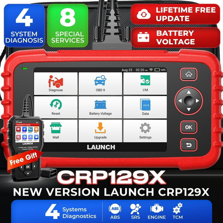 Launch CRP129X V2.0 自動車故障診断機 OBD2スキャナー Amazon.com: LAUNCH CRP129X OBD2 Scanner, 2025 Elite Lifetime