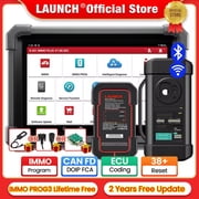 LAUNCH X431 IMMO Plus 2024 Key Fob Programming Tool Car Diagnostic Scanner with PROG3 Bi-directional, ECU Coding, 39+ Services, 2 Years Free Update