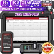 LAUNCH X431 IMMO Plus with PROG3,ECU C0ding Scanner,All-System Diagnostics,39+ Services, 2 Years Free Updates