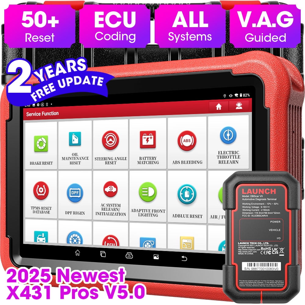 LAUNCH X431 PROS V+ 5.0 Elite Bidirectional Scan T