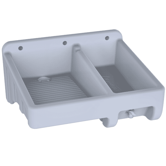 LAUNDRY SINK WITH WASHBOARD