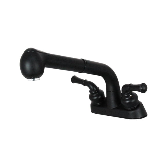 WMF ABS Plastic Matte Black Laundry Faucet, Utility function