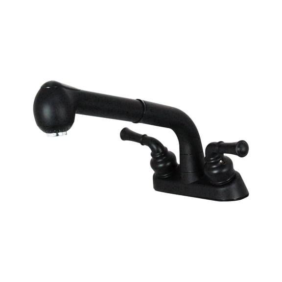 WMF ABS Plastic Matte Black Laundry Faucet, Utility function