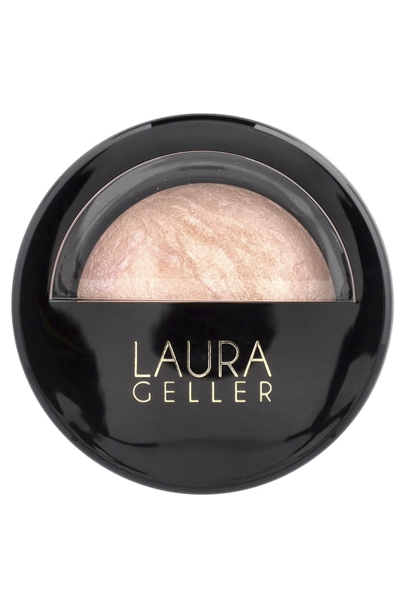 Baked Blush-n-Brighten Marbleized Blush for Cheeks - Ethereal Rose - Natural Finish - Buildable Color