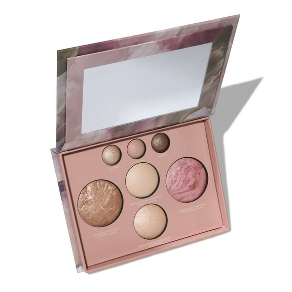 LAURA GELLER NEW YORK The Best of the Best Baked Palette - Full Size - Includes Bronzer, Blush, 2 Highlighters and 3 Eyeshadows - Travel-Friendly C36