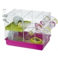 thumbnail image 1 of Ferplast Laura Small Hamster Cage, Fun & Interactive Cage Measures 18.11L x 11.61W x 14.8H & Includes All Accessories, 1 of 9