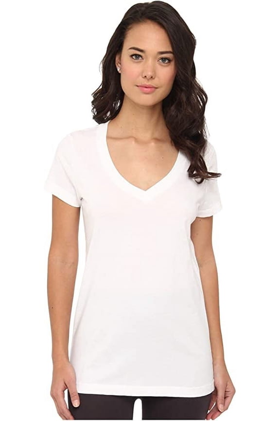 Women's Sleepwear Short Sleeve Sleep T-Shirt White Size