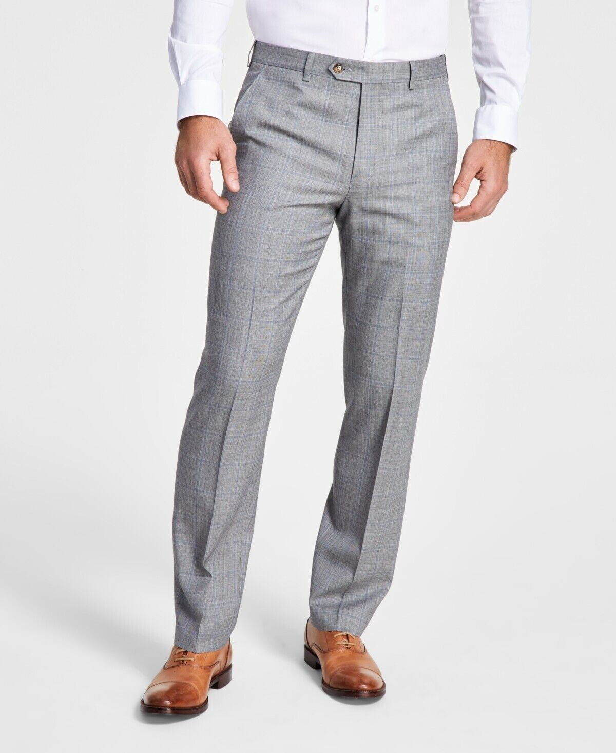 LAUREN RALPH LAUREN Men Classic-Fit UltraFlex Stretch Suit Pants Gray 44x32  $190 - Walmart.com