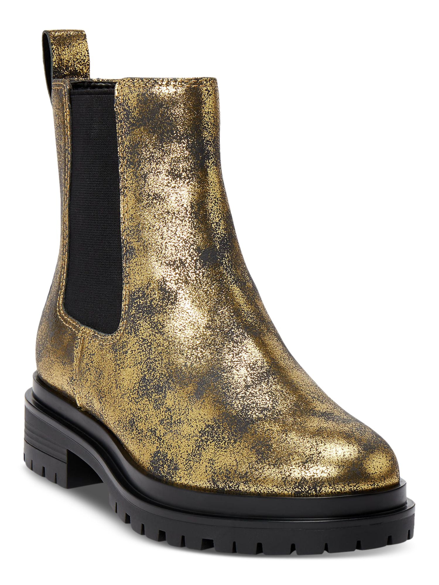 Lauren Ralph Lauren Corinne Womens Leather Ankle Booties - Multi - US 10