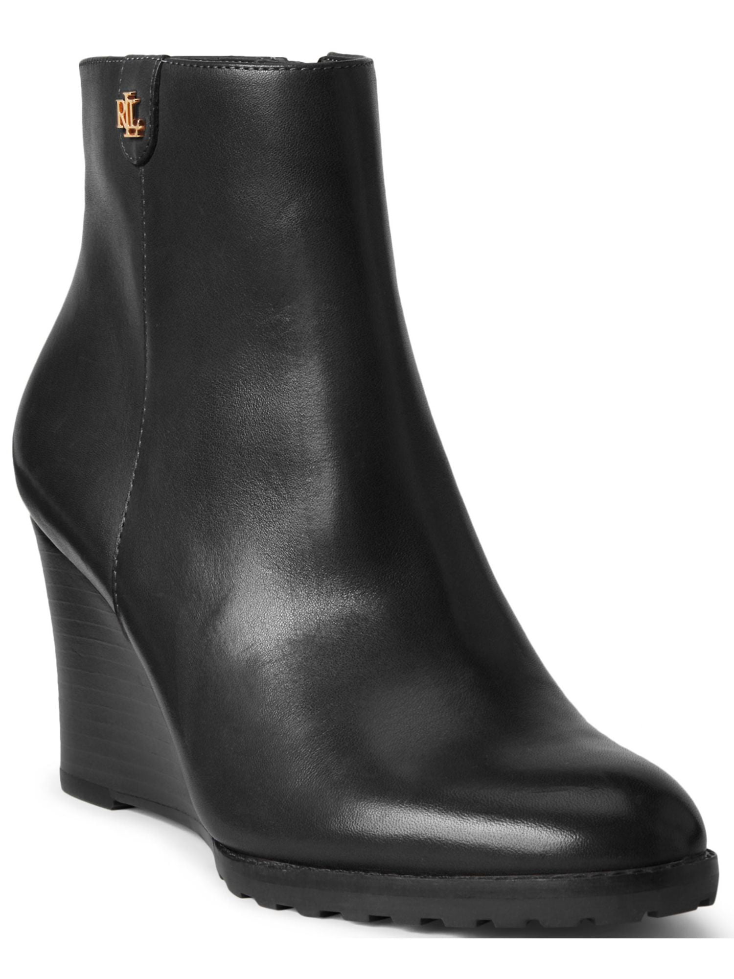 Ralph Lauren Leather Pashia Booties SZ 8.5 main image 0