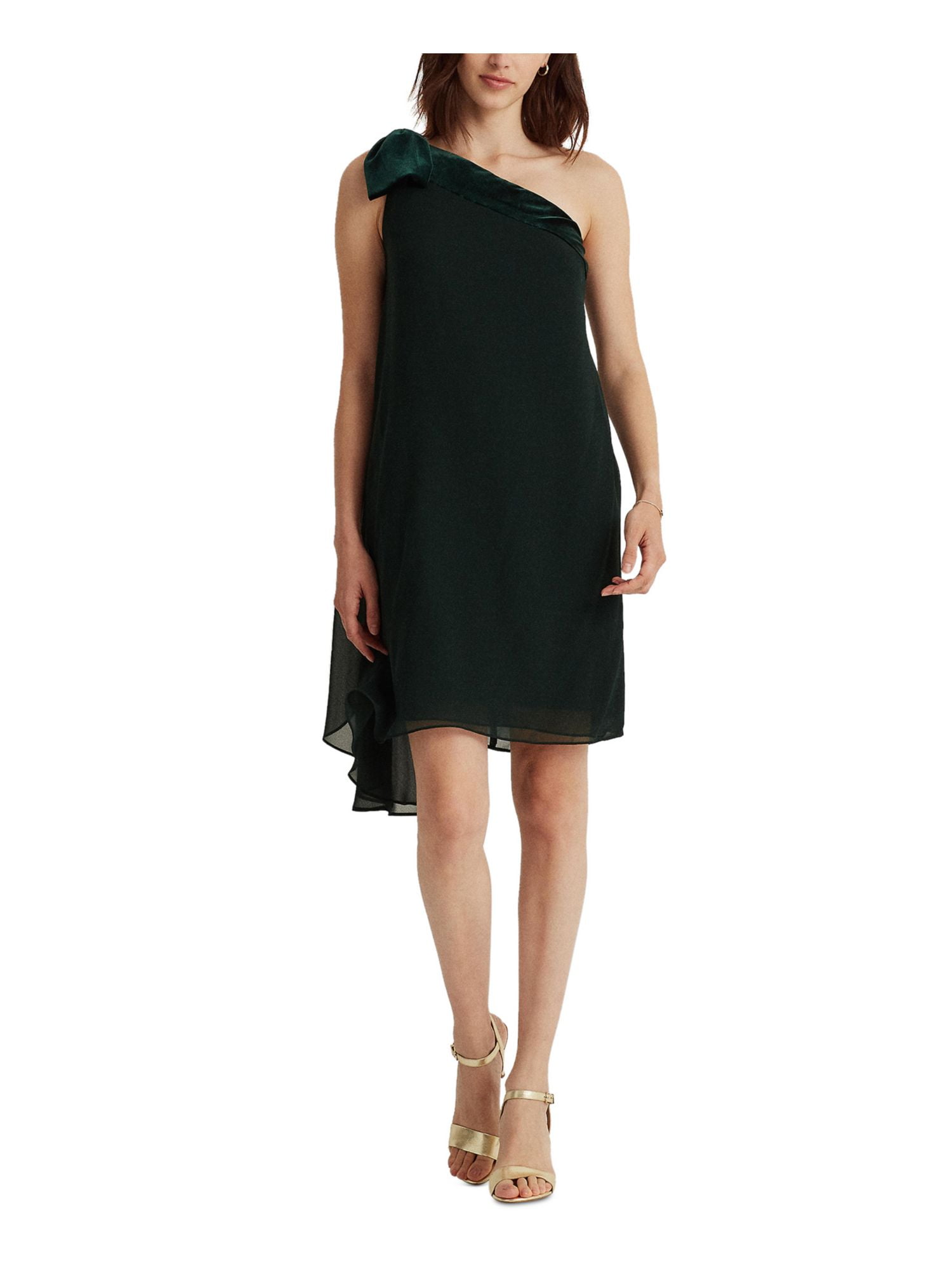 ralph lauren asymmetrical dress Self Belt Maxi Dress With Side Slits | Shirt Dress