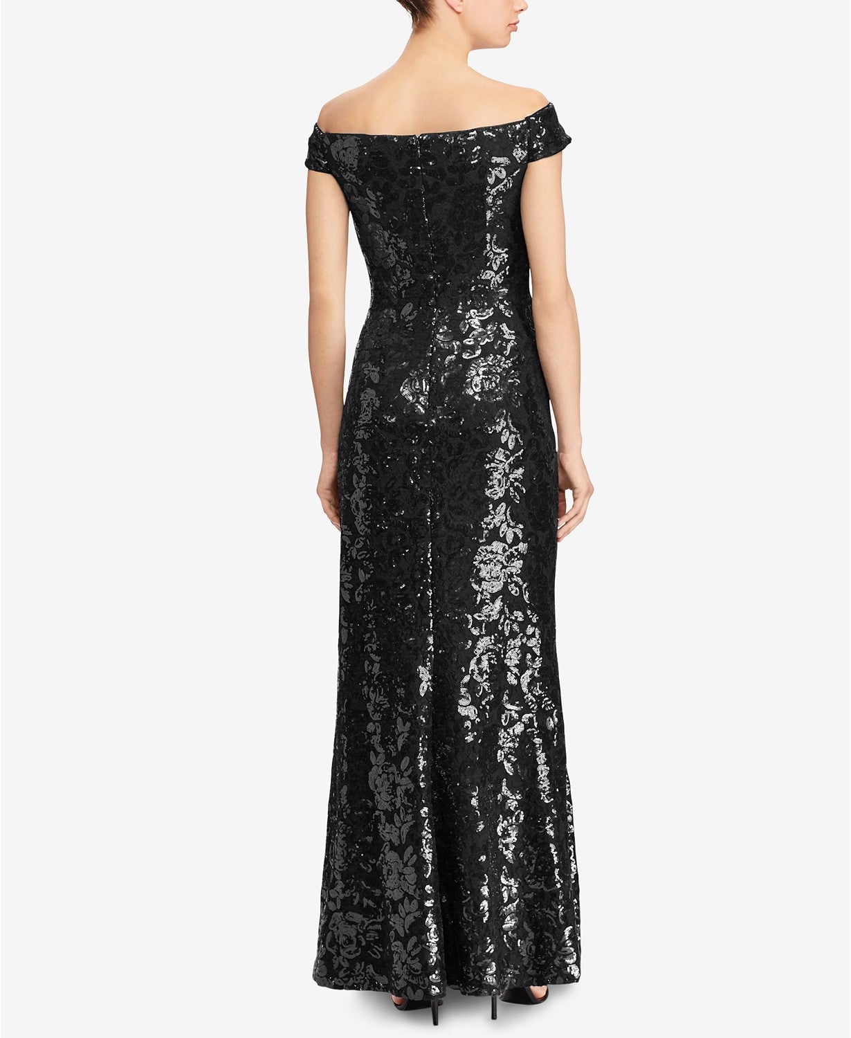 LAUREN RALPH LAUREN Womens Off The Shoulder Sequin Gown - Walmart.com LAUREN RALPH LAUREN Womens Off The Shoulder Sequin Gown - Walmart.com