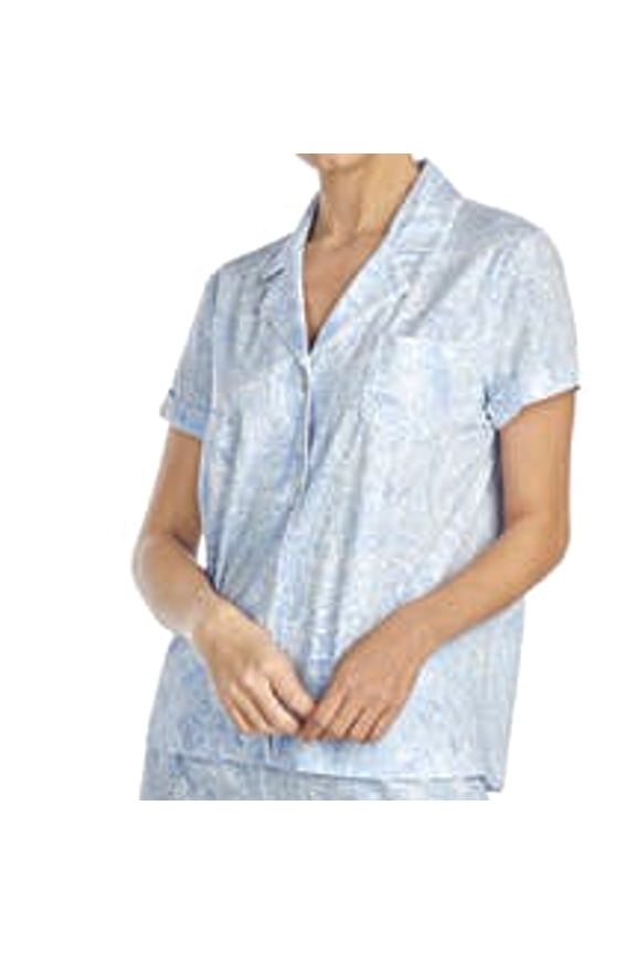 Womens Printed Short Sleeeve Top