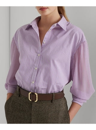 Lauren Ralph Lauren Womens Button Down Shirts in Womens Tops 