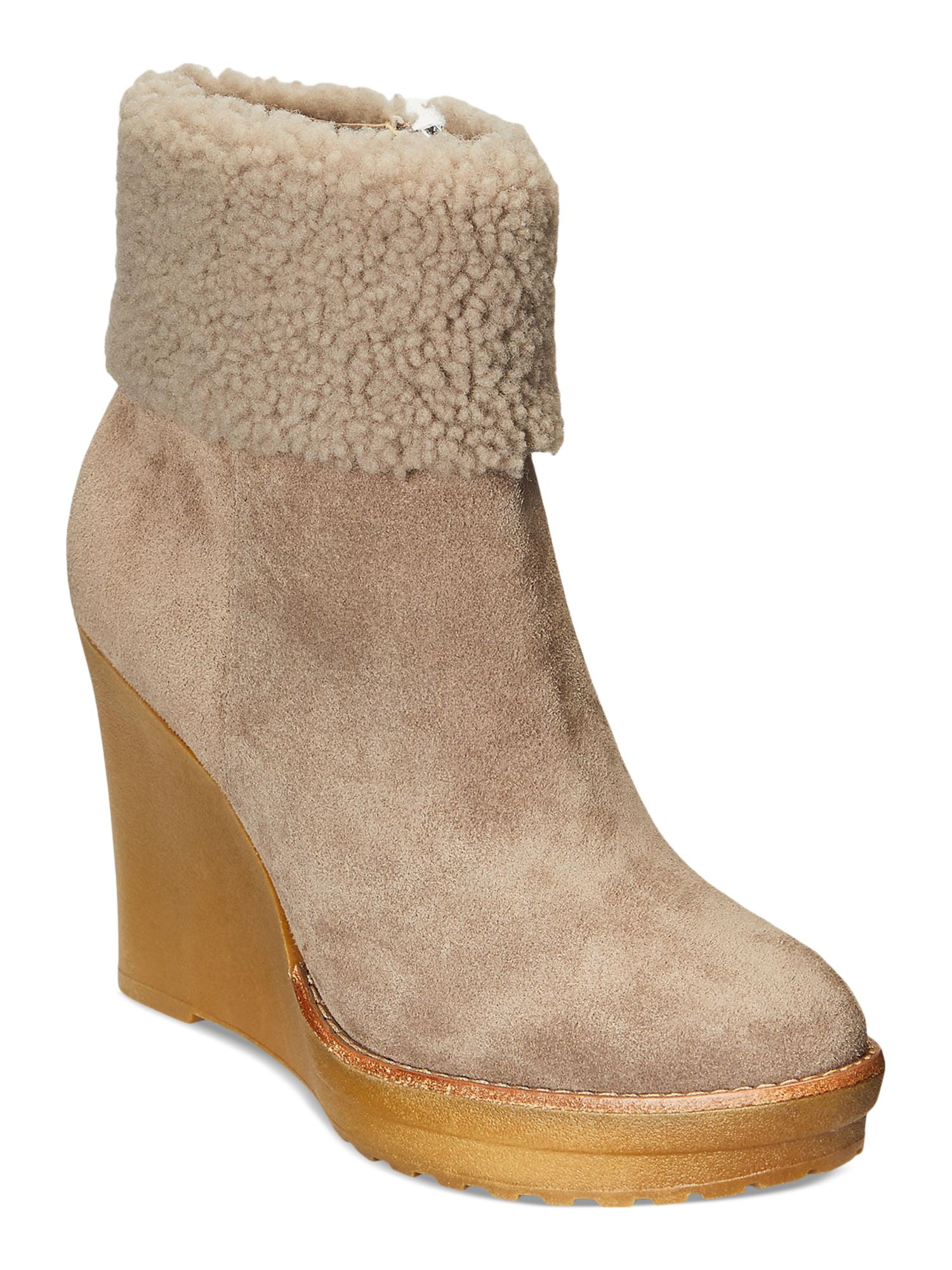 Ralph lauren shearling boots sale