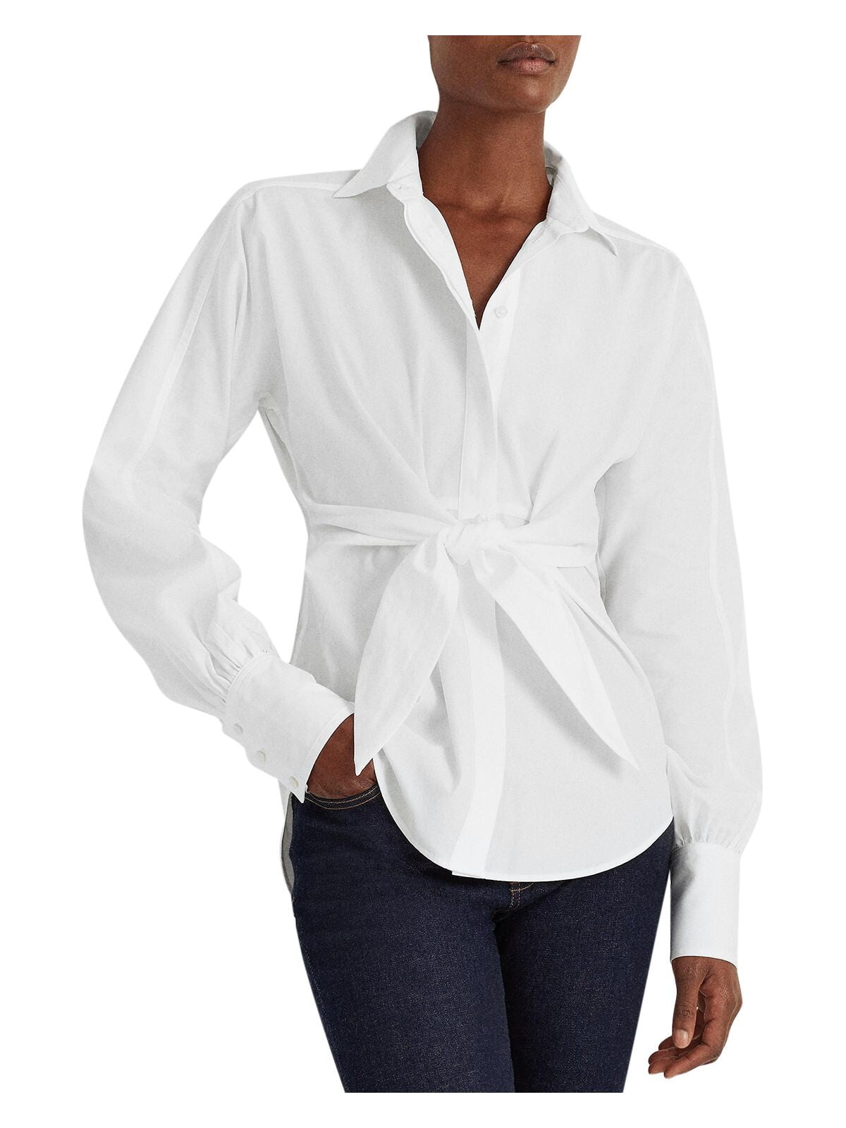 Ralph lauren women's sale white button down