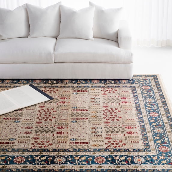 LAUREN Ralph Lauren Margaux Traditional Oriental Rug with Fringe