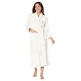 thumbnail image 1 of LAUREN Ralph Lauren Recycled Poly Dalton Fleece Robe Cream MD (US 8-10), 1 of 3